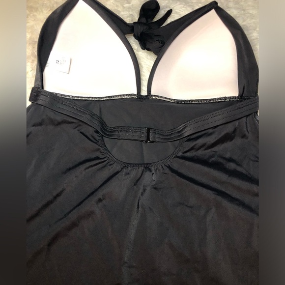 VENUS Black Halter Tankini size 12 NWOT - Picture 9 of 15